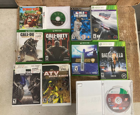 Lot of 11 Games Bundle Donkey Kong Country Nintendo Gamecube DS Wii PSP XBOX One