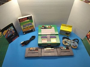 Console Super Nintendo SNES con Super Mario All Stars più Super Mario World - Foto 1 di 24