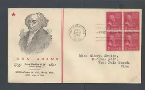 1938 Wash DC John Adams 2. Präsident der USA geboren 1735 gestorben Juli 1826 - Bild 1 von 1