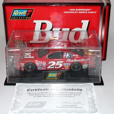 JOHN ANDRETTI 1998 REVELL #25 BUDWEISER CHEVY/3.120 HECHO ¡XRARO! Foto 1 de 4