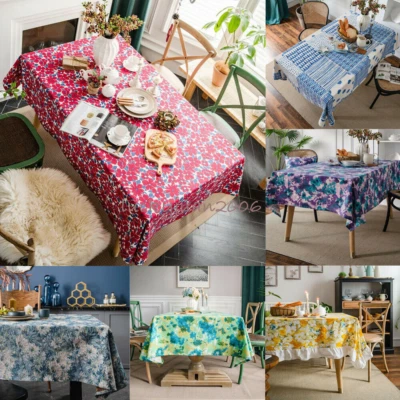 Bohemian Printed Tablecloth for Dining Room Kitchen Table Cloth Cover Home Decor - Image 1 of 4