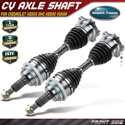 2 передние левые и правые оси CV в сборе для Chevry GMC K1500 K2500 Suburban - Изображение 1 из 4