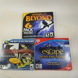 Lot of 3x Redemption Escape Legends of Dreams: A Hidden Objects Collection (PC) - Picture 1 of 11