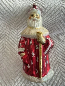 VINTAGE CHRISTOPHER RADKO WISE MAN ORNAMENT RED ROBE 7 1/2" - Picture 1 of 6