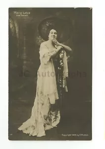 Maria Labia - Italian Operatic Soprano - Original Silver-Print Postcard - Picture 1 of 2