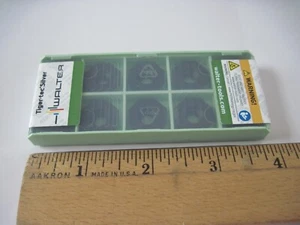 (Qty 10) Walter ODMW060508T-A27 WKP35S Carbide Milling Inserts 5888182 - Picture 1 of 2