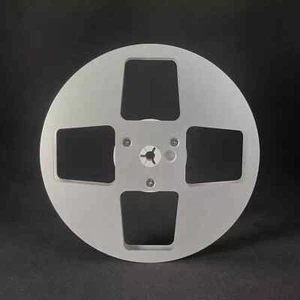 1 PCS Standard Aluminium Silver 7" Empty Take Up Reels For R2R Tape Recorders - Bild 1 von 8