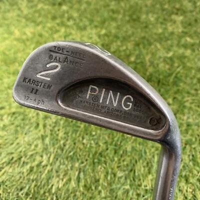 Ping Karsten II 2 Iron Black Dot Stiff Flex Steel Right Hand 39.5" - Image 1 of 4