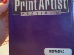 Print Artist Platinum Computer Software with 7 Discs - Zdjęcie 1 z 9