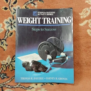 Weight Training Instruction: Steps to Success 1992 Paperback Thomas Baechle Good - Bild 1 von 12
