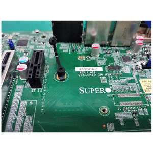 Supermicro X11SCA-F 1151 Pin Single Channel Workstation Motherboard