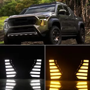Fog Light Lamp LED Daytime Running Lights for Toyota Tacoma 2024-2025 - Picture 1 of 10