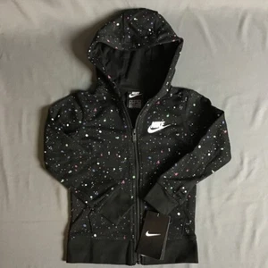 Nike Little Boys’ Full-Zip Hoodie - Splatter Print - Sizes 4-7 - Choose Color! - Picture 1 of 11