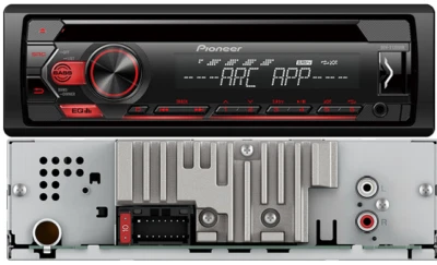Pioneer DEH-S1200UB Single 1-DIN CD MP3 Player Android MIXTRAX USB AUX STEREO - Image 1 of 4
