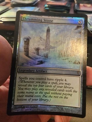 Coldsnap  MTG  FOIL   Thrumming Stone  Magic - Image 1 of 2