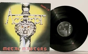 ACCEPT Metal Masters UK 2LP VG+ Plays Well 1983 Razor RAZD11 Metal Vinyl Udo - Picture 1 of 3