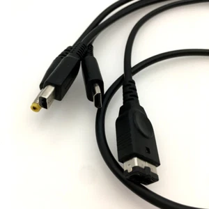 4-in-1-Ladegerät USB-Kabel Spiel-Ladekabel Für NDSL DS Lite DSI 3DS XL - Bild 1 von 4