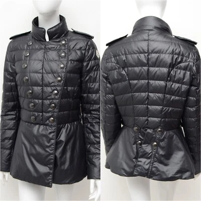Подлинный женщин Moncler Shinon выстеганная вниз пуховик Куртка Пальто размер 2, ~ S-M - Изображение 1 из 4