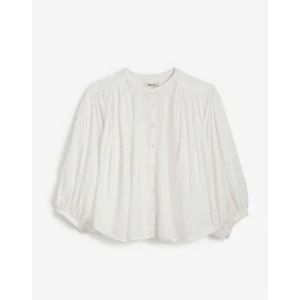 Madewell Balloon-Sleeve Top White Medium NWT - Picture 1 of 8