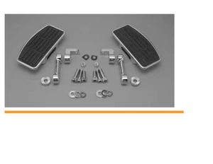Harley Chrome Floorboards 83-86 FXWG/84-UP FXST Softail Models/93-UP FWDWG - Picture 1 of 1