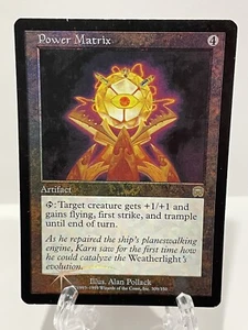 1x Foil Power Matrix LP/MP MTG Mercadian Masques Rare - Picture 1 of 2
