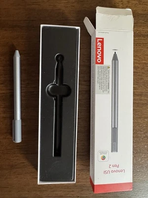 Lenovo USI Pen 2 for Chromebook Devices Operating Chrome OS Gray GX81J61977 - Image 1 of 3