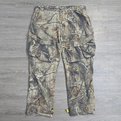 Bone Collector Scent Blocer Shield Realtree Camo Cargo Pants 11 Pockets Mens 2XL - Image 1 of 4