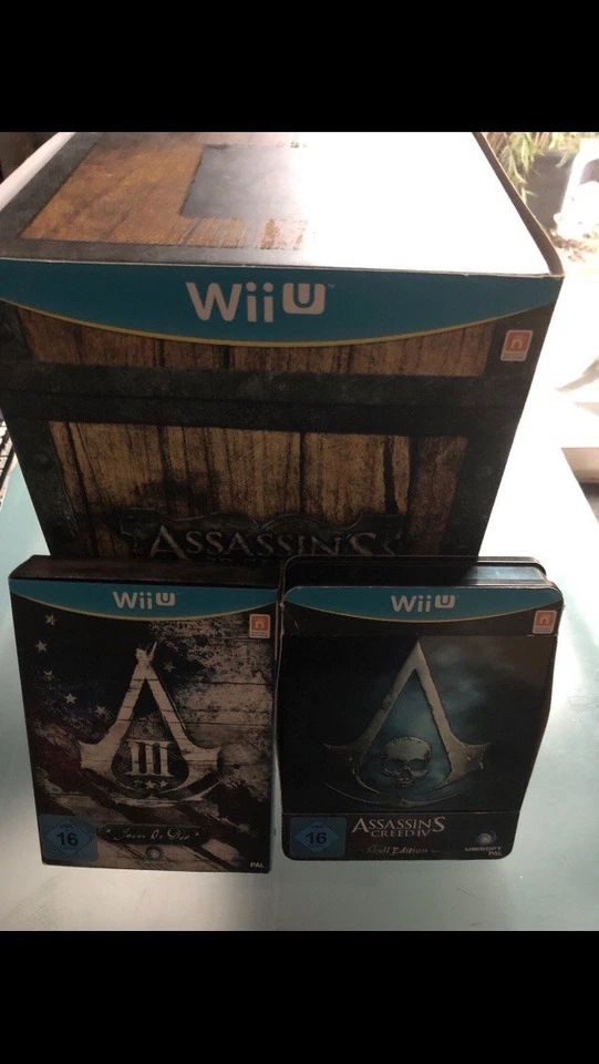 Wii U Assassins Creed Konvolut limitierte Editionen - Bild 1 von 1