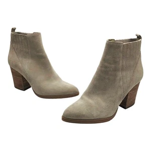 Marc Fisher LTD Damen Wildleder spitz zulaufend Alva Stiefeletten grau Größe 8,5 Medium - Bild 1 von 12