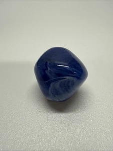 Perla di pietra agata blu 2,9 g - Foto 1 di 4