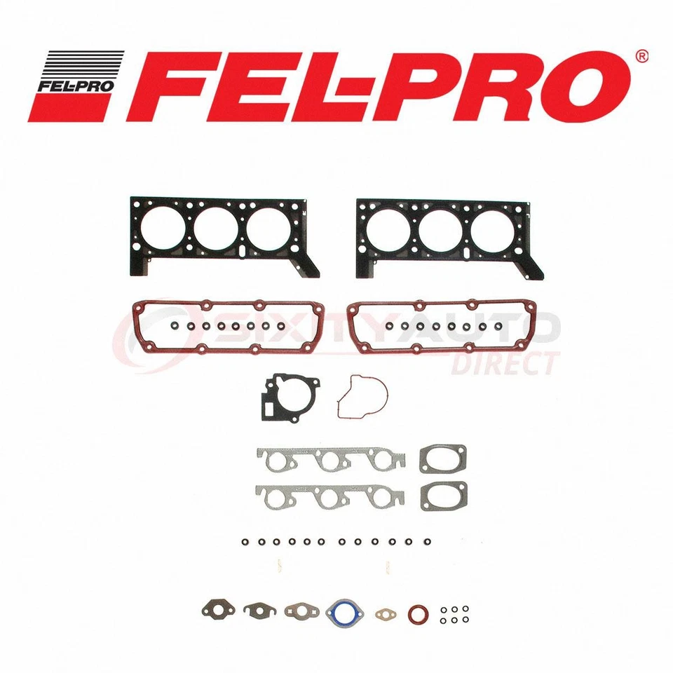 Fel-Pro Cylinder Head Gasket Set for 2001-2004 Chrysler Town & Country 3.3L pf Foto 1 de 4