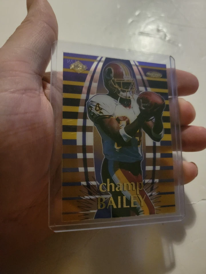 Champ Bailey 1999 Collector's Edge Masters Majestic #/3000 Inserir Washington  - Imagem 1 de 2