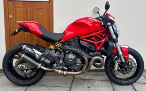2016/65 Ducati 821 MONSTER STRIPE LOW MILES TERMIGNONI - Picture 1 of 9