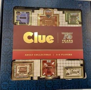 Clue 75 Years Of Mystery Adult Collectible Anniversary Edition, Brand New Sealed - Picture 1 of 3