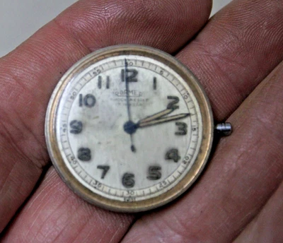 Vintage Roamer Military Watch - Shock-Resist 17 Jewels - BREVETE - PARTS/REPAIR! - Image 1 of 4