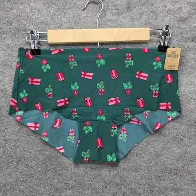 Roupa íntima feminina Victoria's Secret rosa masculina grande estampa de presentes de férias nova - Imagem 1 de 4