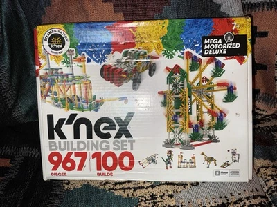 K'NEX Mega Mororized Deluxe Building Set Steamagination (967 Pieces/100 Builds) - Image 1 of 3