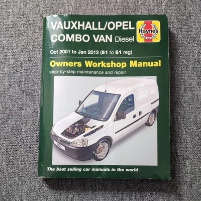 Vauxhall Combo Diesel Van Oct 01 - Jan 12 Haynes Repair Manual Paperback - Image 1 of 3