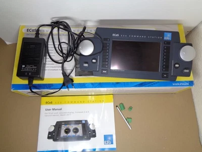 ESU 50200, ECoS 2 Zentrale, 15-21 Volt einstellbar, OVP., getestet, Kleinteile - Bild 1 von 4