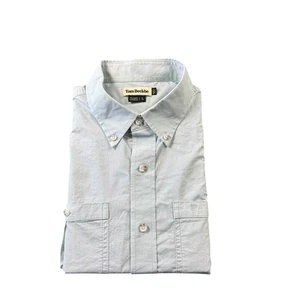 Tom Beckbe Blue Polyester Dual Pocket Men’s Hiking Shirt Size Large - Picture 1 of 6