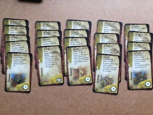 21 x CARTES ROYAUME TURAN EN FRANCAIS AGE OF CONAN BOARDGAME M153 - Imagen 1 de 1