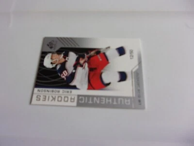 2018-19 SP  Eric Robinson Authentic Rookies RC #12/50 Blue Jackets - Image 1 of 2