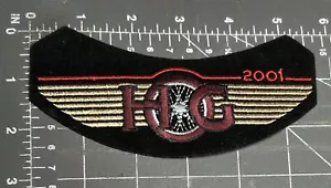 HOG Harley Davidson Owners Group 2001 Motorcycle Biker Riders Club Jacket Patch - Picture 1 of 2