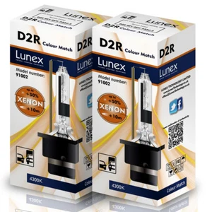 2 x D2R NEUF LUNEX XENON AMPOULE LAMPS HID 35W 85V 4300K - Imagen 1 de 1