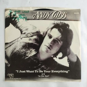 Andy Gibb I Just Want To Be Your Every 45 RPM 7” VTG Retro Original Sleeve Gift - Bild 1 von 7