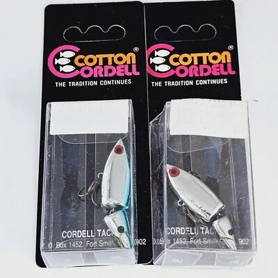 复古 1984 年 Cotton Cordell C1700 系列关节斑点无色曲柄饵可选颜色 — 第 1/3 张图片