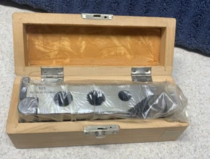 Machinist Tool: Vintage VIS Fowler Precision Sine Bar (NOS) 5"x2" Poland - Picture 1 of 5