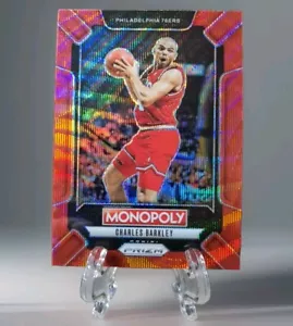 2024-25 NBA Prizm Monopoly Charles Barkley Base Card #LEG6 76ers - Picture 1 of 2