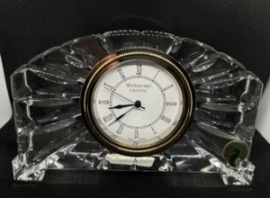 Reloj de sobremesa de escritorio Waterford Crystal Pórtico vintage - Imagen 1 de 10