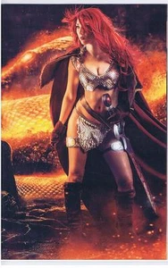 RED SONJA 2 E 1/10 COSPLAY VIRGIN Incentive Variant Edition DYNAMITE COMICS - Bild 1 von 1